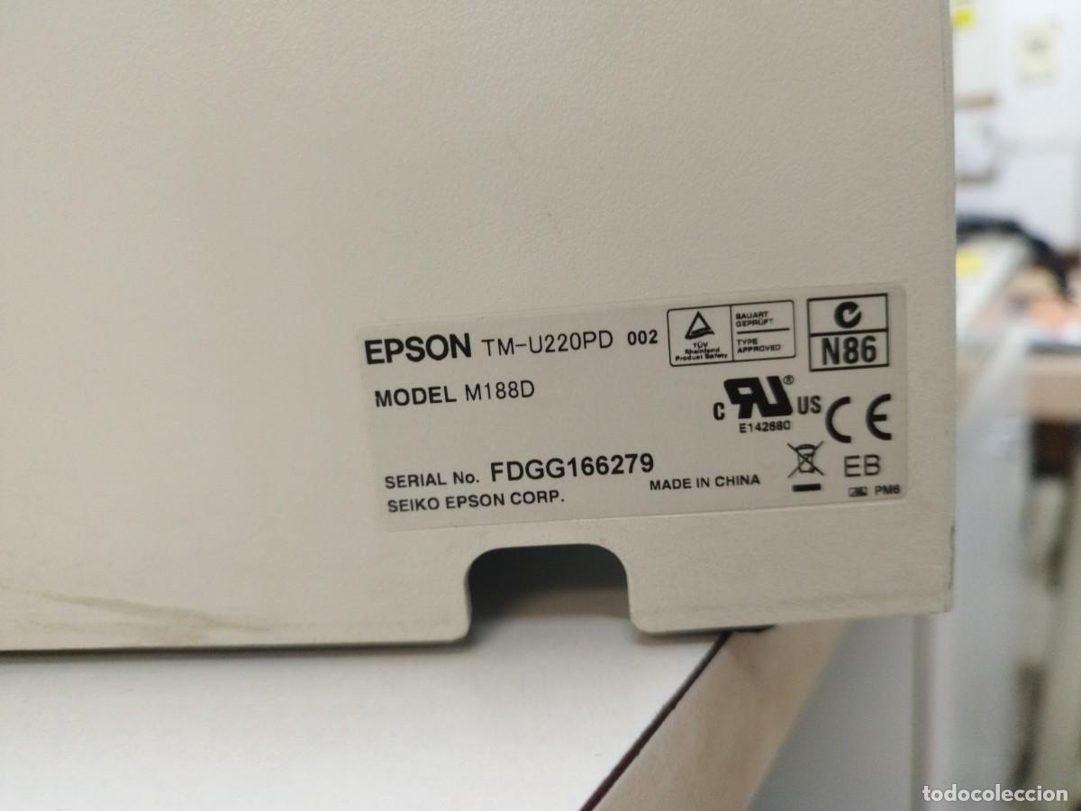 Segunda mano: Impresora Tiquetera Epson+rollos+cintas - Foto 7