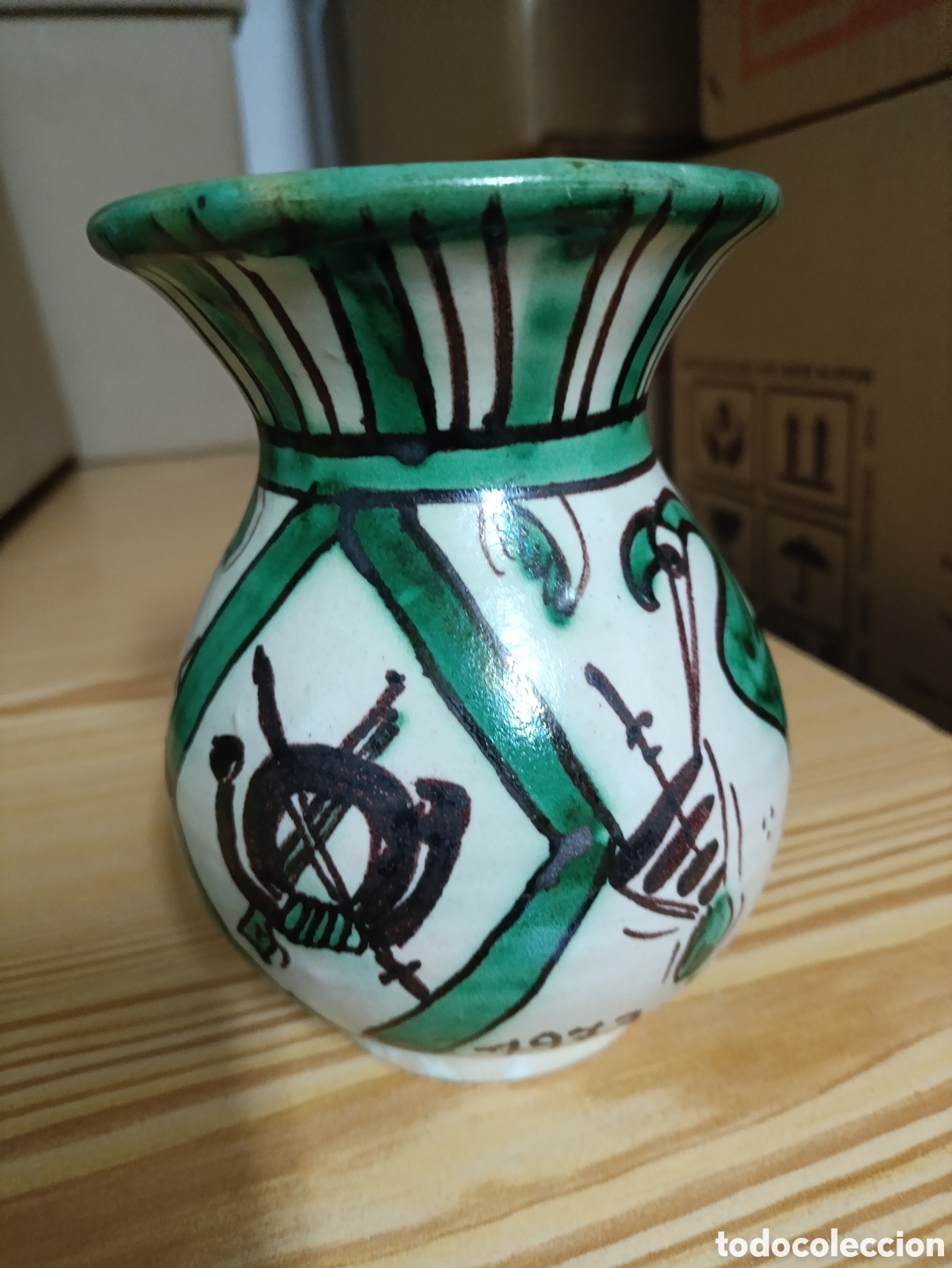 Segunda mano: Florero cer&aacute;mica Domingo Punter de 1973 - Foto 2