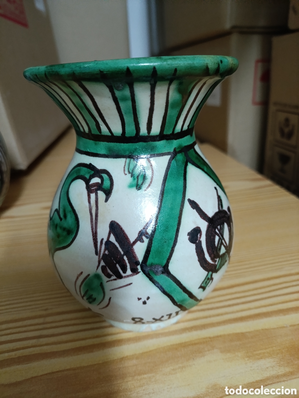 Segunda mano: Florero cer&aacute;mica Domingo Punter de 1973 - Foto 1