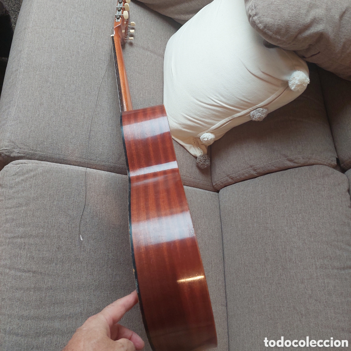 Segunda mano: Guitarra espa&ntilde;ola funda. - Foto 8