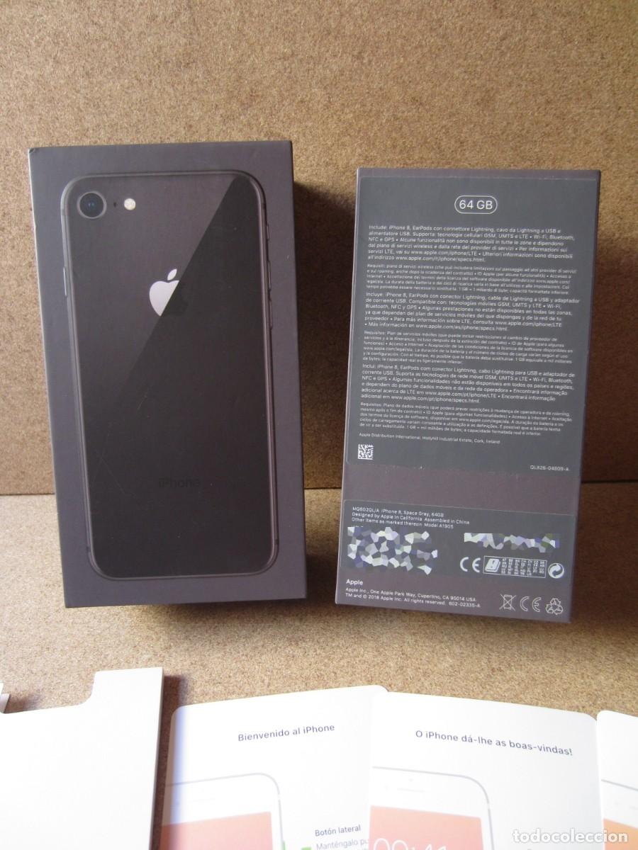 Segunda mano: CAJA VACIA iPhone 8 Space Gray 64GB - Foto 2