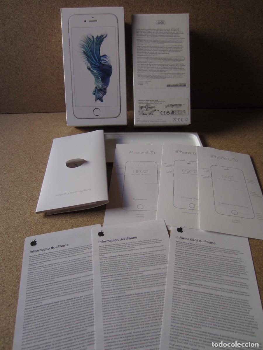 Segunda mano: Apple iPhone 6S 32GB Silver A1688 Caja Vacia - Foto 1