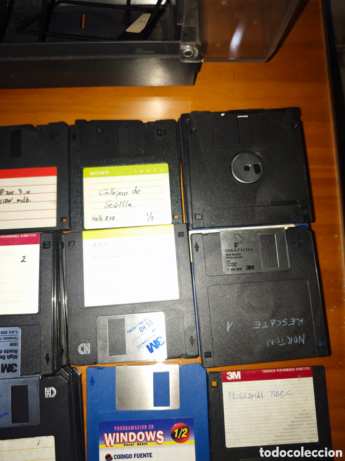 Segunda mano: Lote de 80 Antiguos Disquetes 3,5&rdquo;.... - Foto 4
