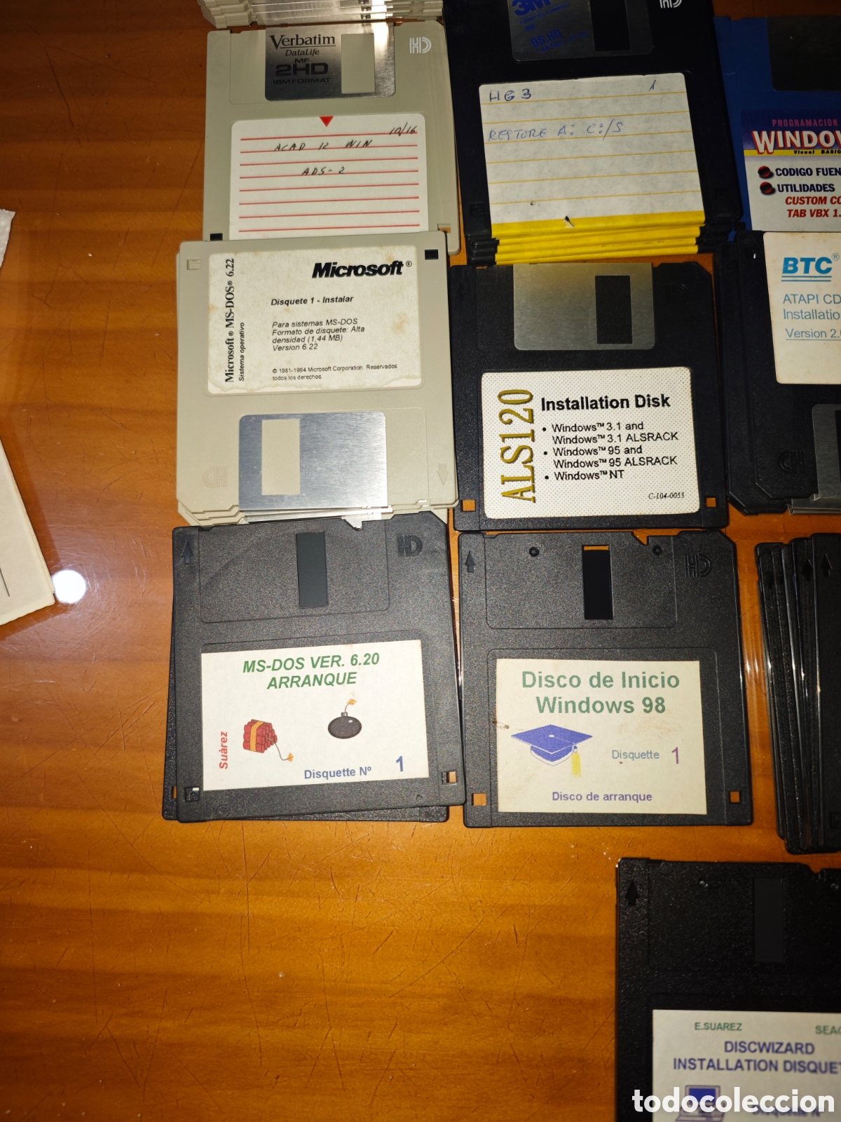 Segunda mano: Lote de 80 Antiguos Disquetes 3,5&rdquo;.... - Foto 7