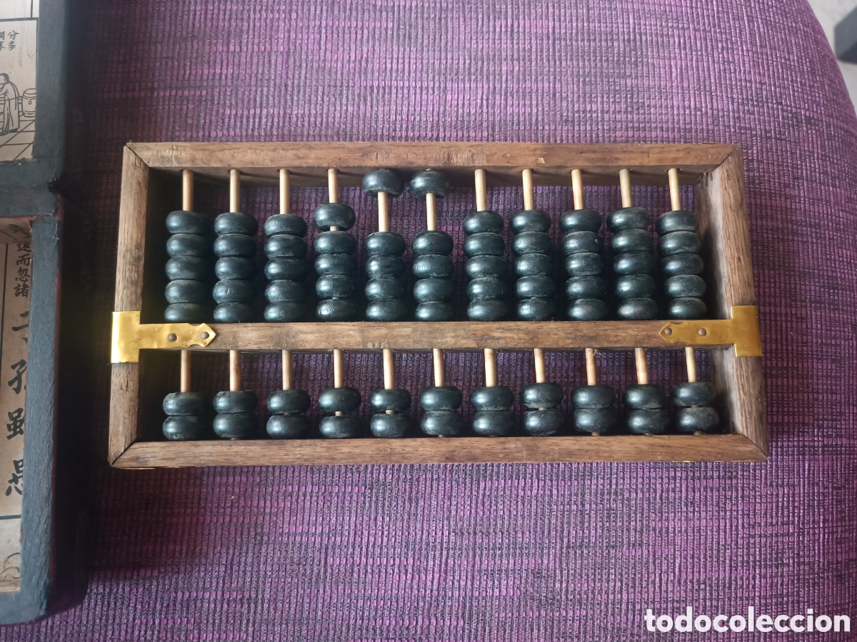 Segunda mano: Abaco chino en caja madera e instrucciones en ingl&eacute;s - Foto 2