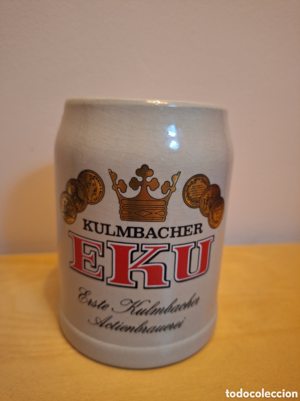 Segunda mano: Jarras de cerveza alemanas KULMBACHER - Foto 2