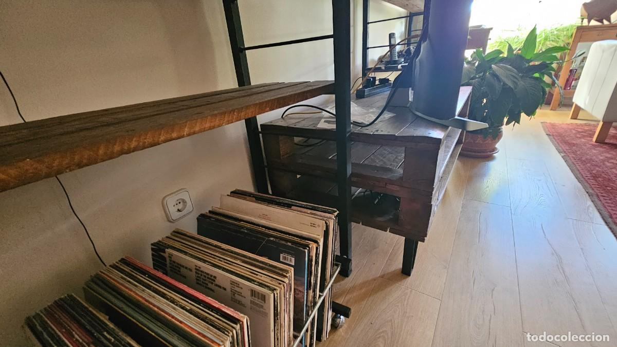 Segunda mano: Libreria modular de hierro y madera - Foto 6