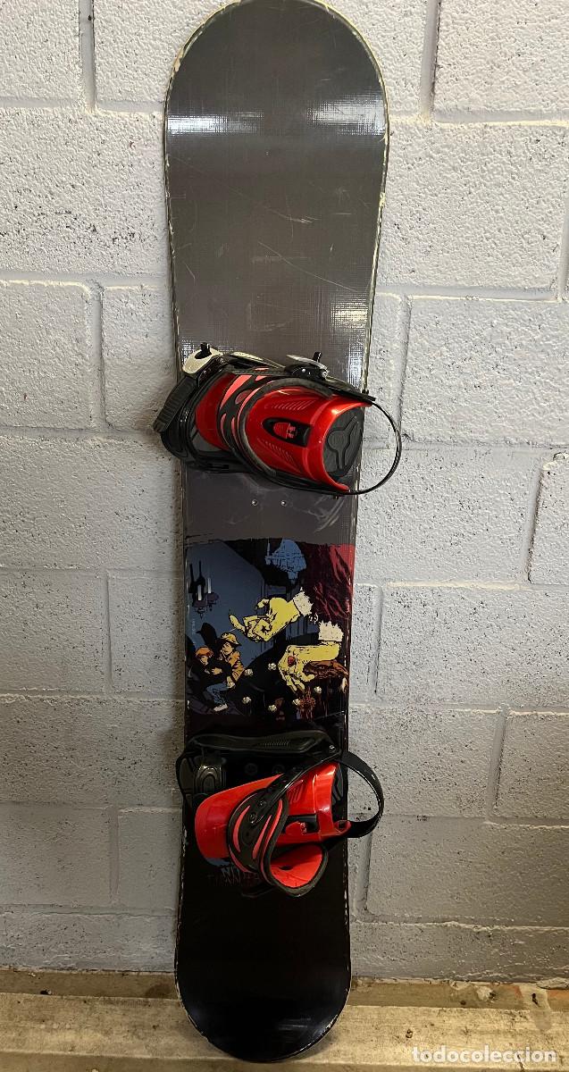 Segunda mano: Tabla de Snowboard 155cm. Completa. - Foto 7