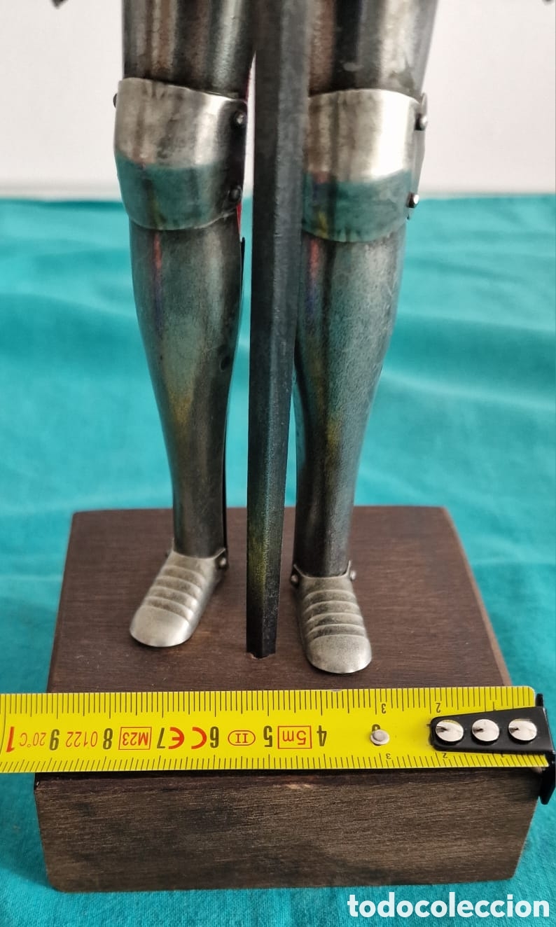 Segunda mano: Figura caballero medieval de metal - Foto 5