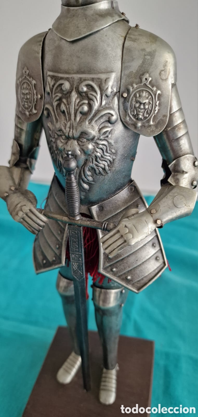 Segunda mano: Figura caballero medieval de metal - Foto 6