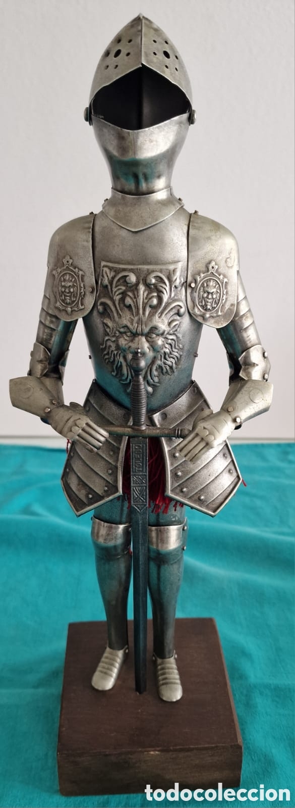 Segunda mano: Figura caballero medieval de metal - Foto 7