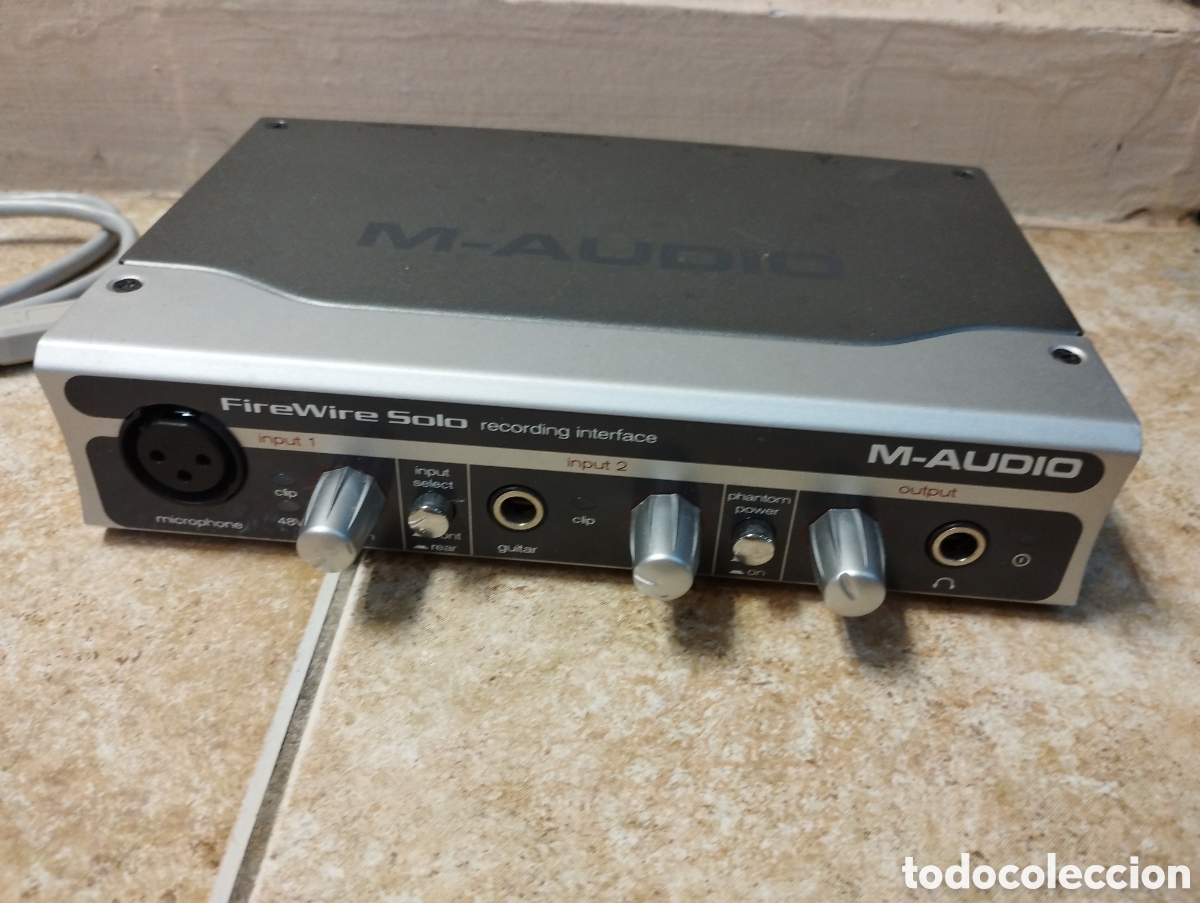 Segunda mano: M-Audio firewire solo recordi g interface - Foto 1