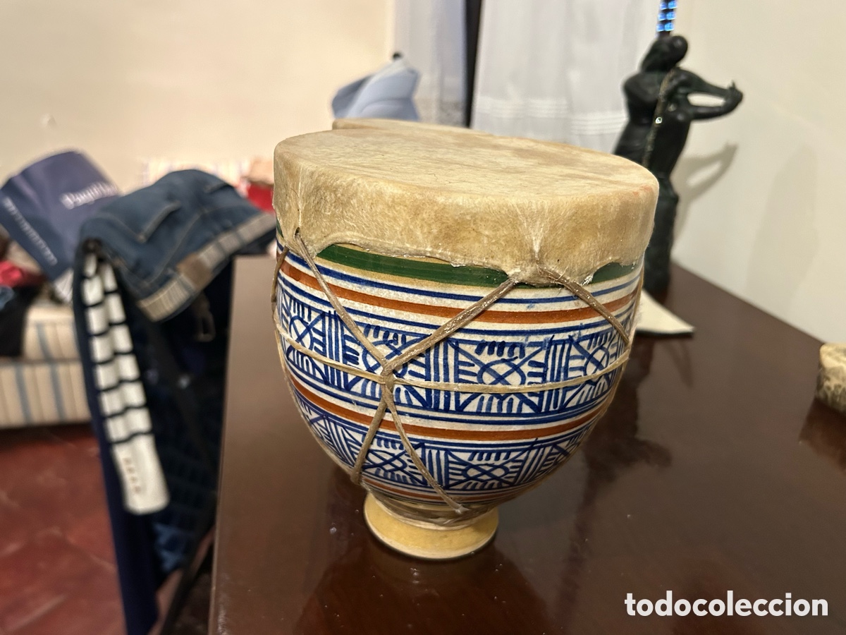 Segunda mano: Tamboriles marroqu&iacute;es originales - Foto 4