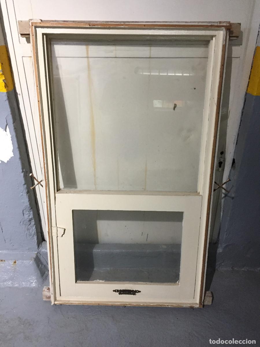 Segunda mano: VENTANA DE GUILLOTINA LACADA EN BLANCO - Foto 1