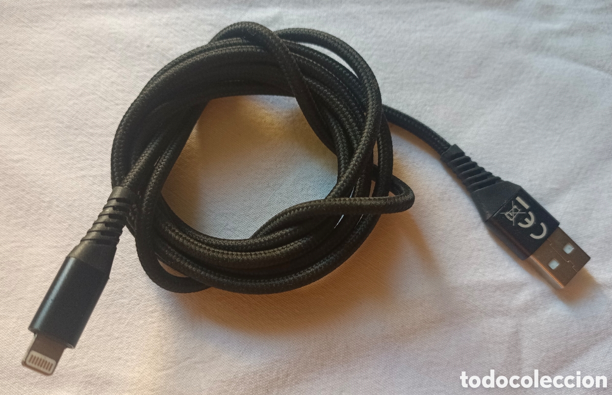 Segunda mano: Cable iPhone Logic Negro - Foto 2