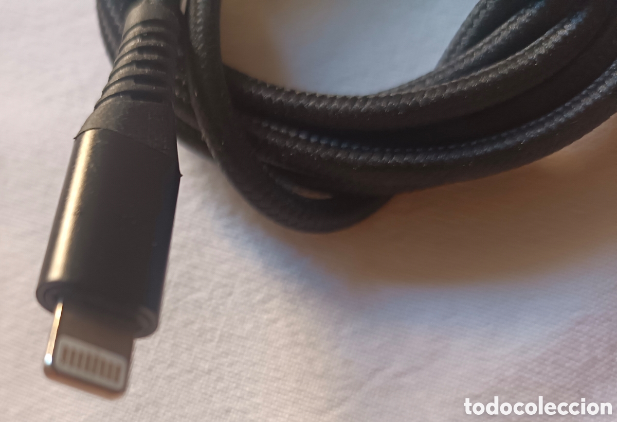 Segunda mano: Cable iPhone Logic Negro - Foto 4