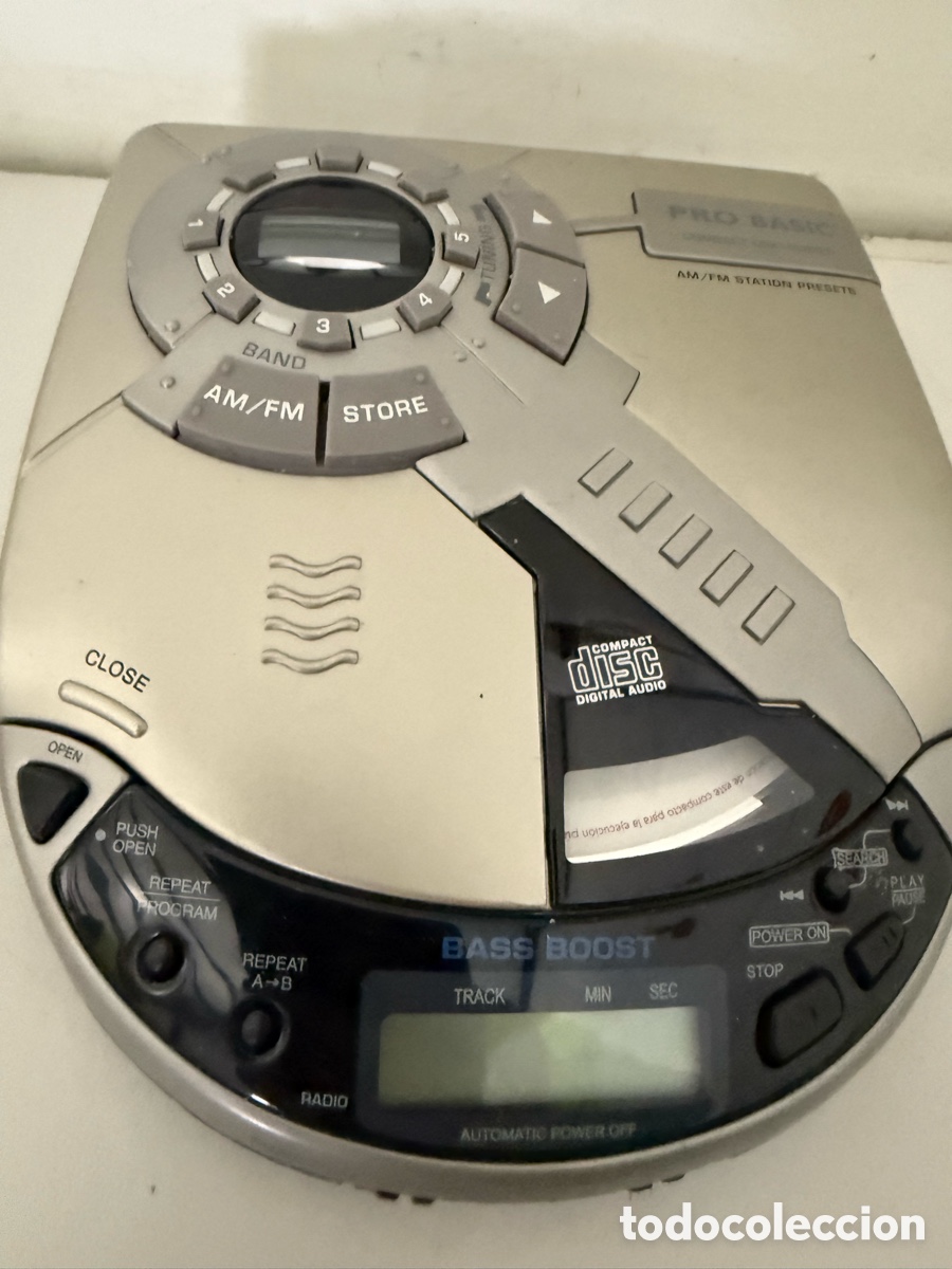 Segunda mano: Reproductor de CD discman vintage - Foto 2