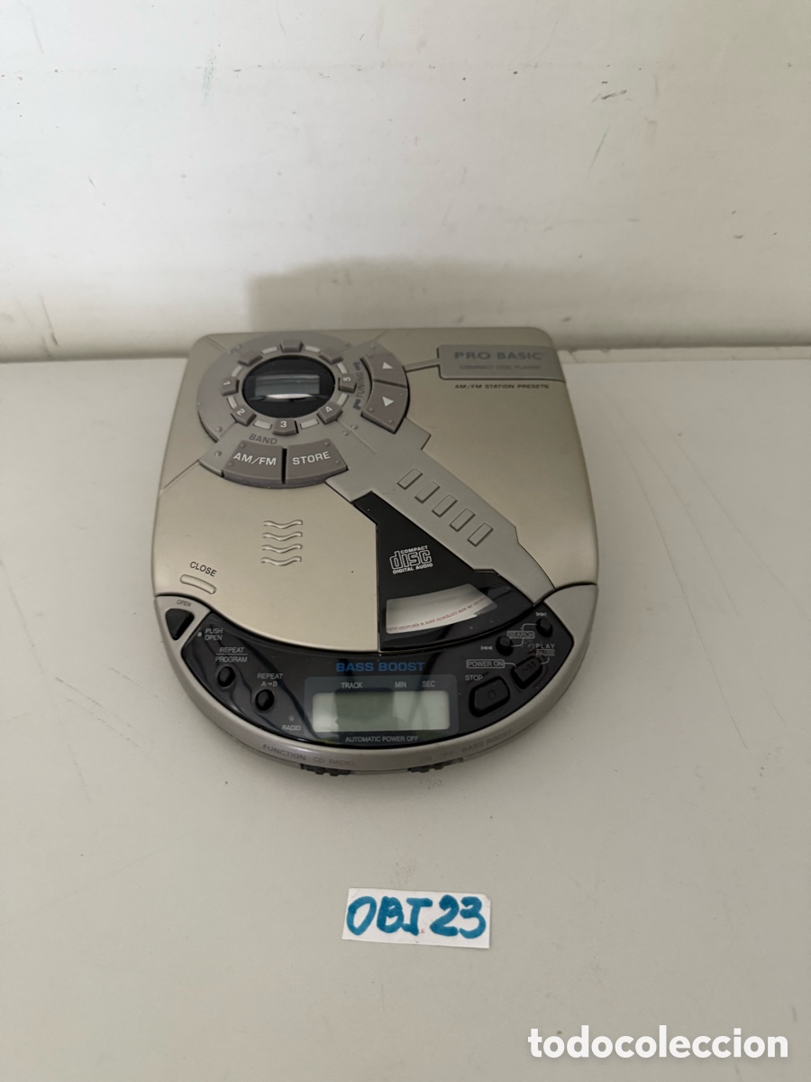 Segunda mano: Reproductor de CD discman vintage - Foto 1