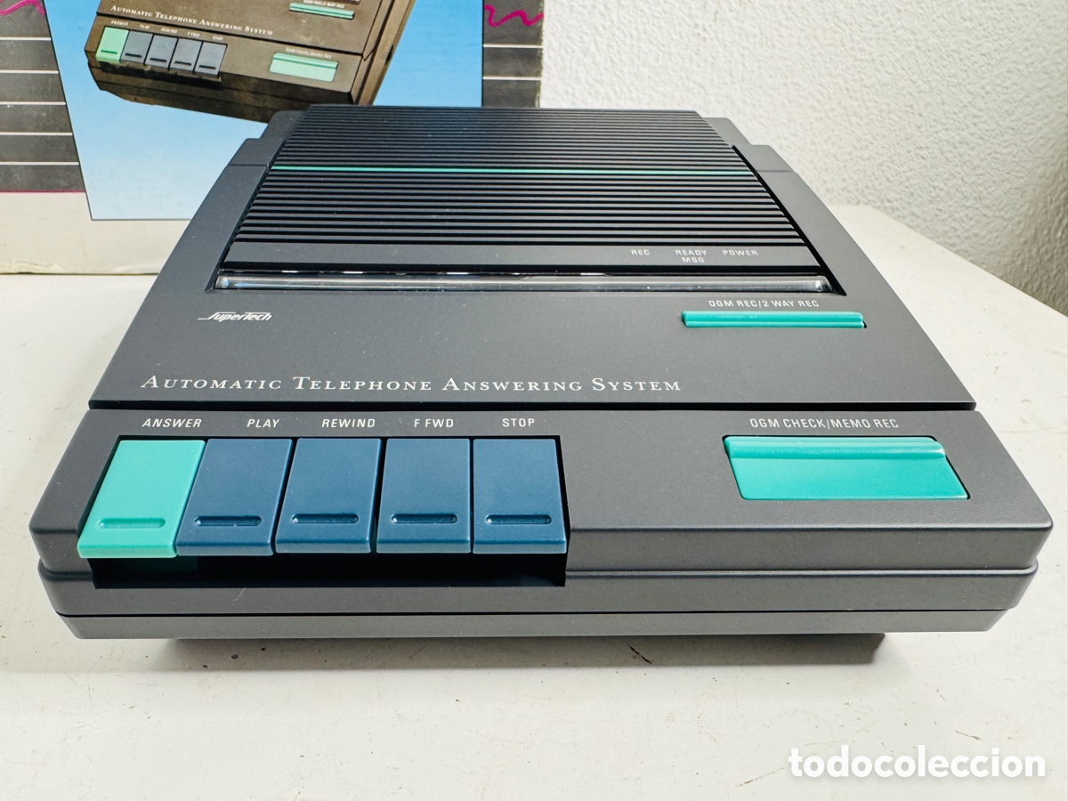 Segunda mano: Supertech Computer Controlled Phone Answering 1980s - Foto 2