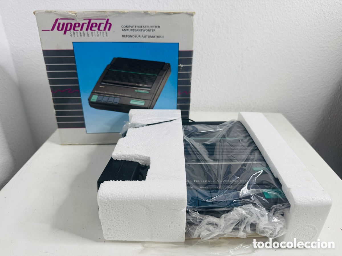 Segunda mano: Supertech Computer Controlled Phone Answering 1980s - Foto 4