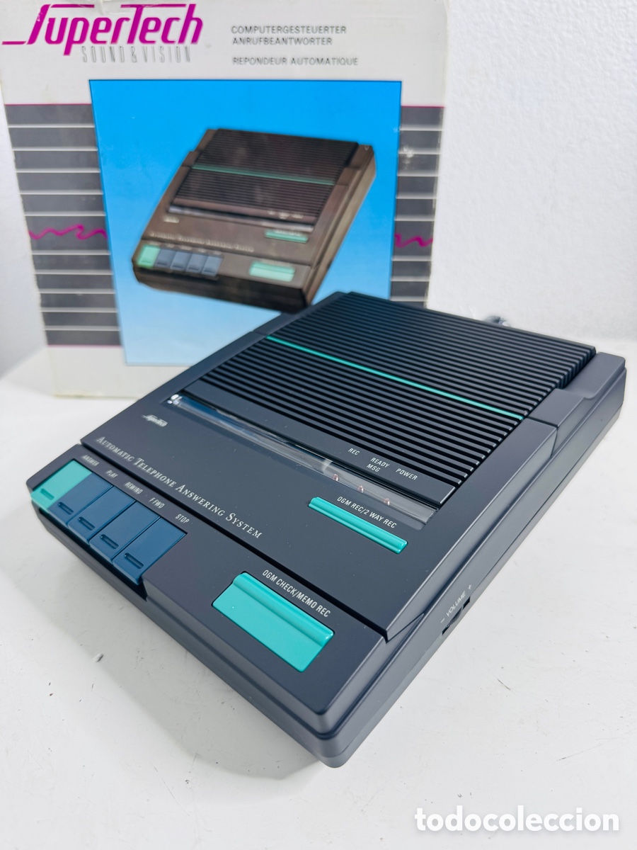 Segunda mano: Supertech Computer Controlled Phone Answering 1980s - Foto 7