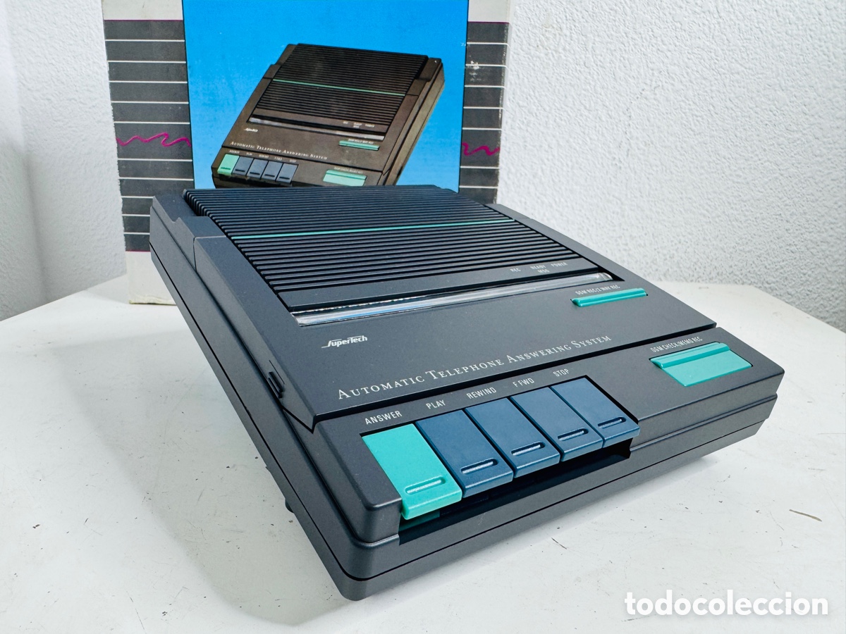 Segunda mano: Supertech Computer Controlled Phone Answering 1980s - Foto 10