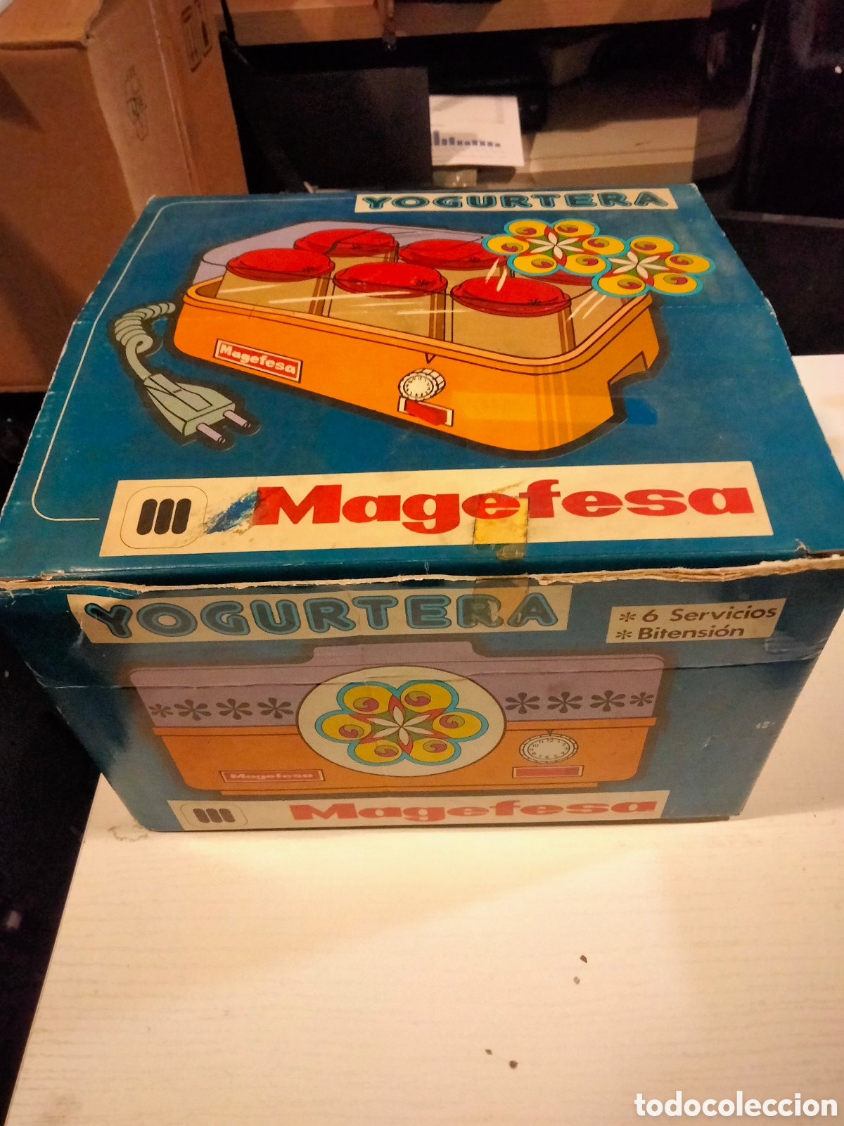 Segunda mano: Mangafesa yogurtera vintage 6 servicios - Foto 1