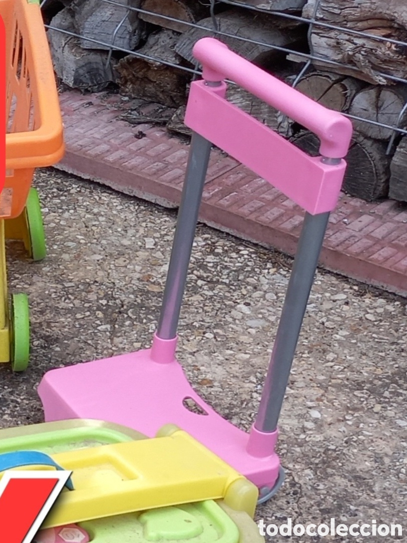 Segunda mano: Troley Mochila Juguete Rosa - Foto 1