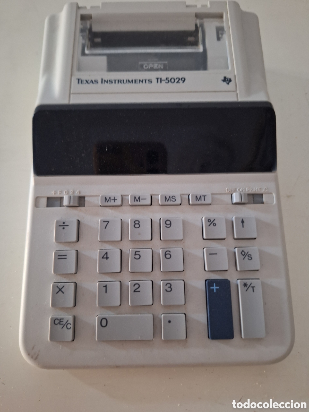 Segunda mano: Antigua calculadora electr&oacute;nica - Foto 1