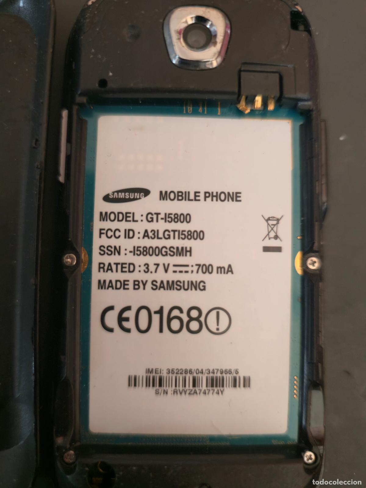 Segunda mano: TELEFONO Samsung GT-I5800 - negro Google - Foto 3