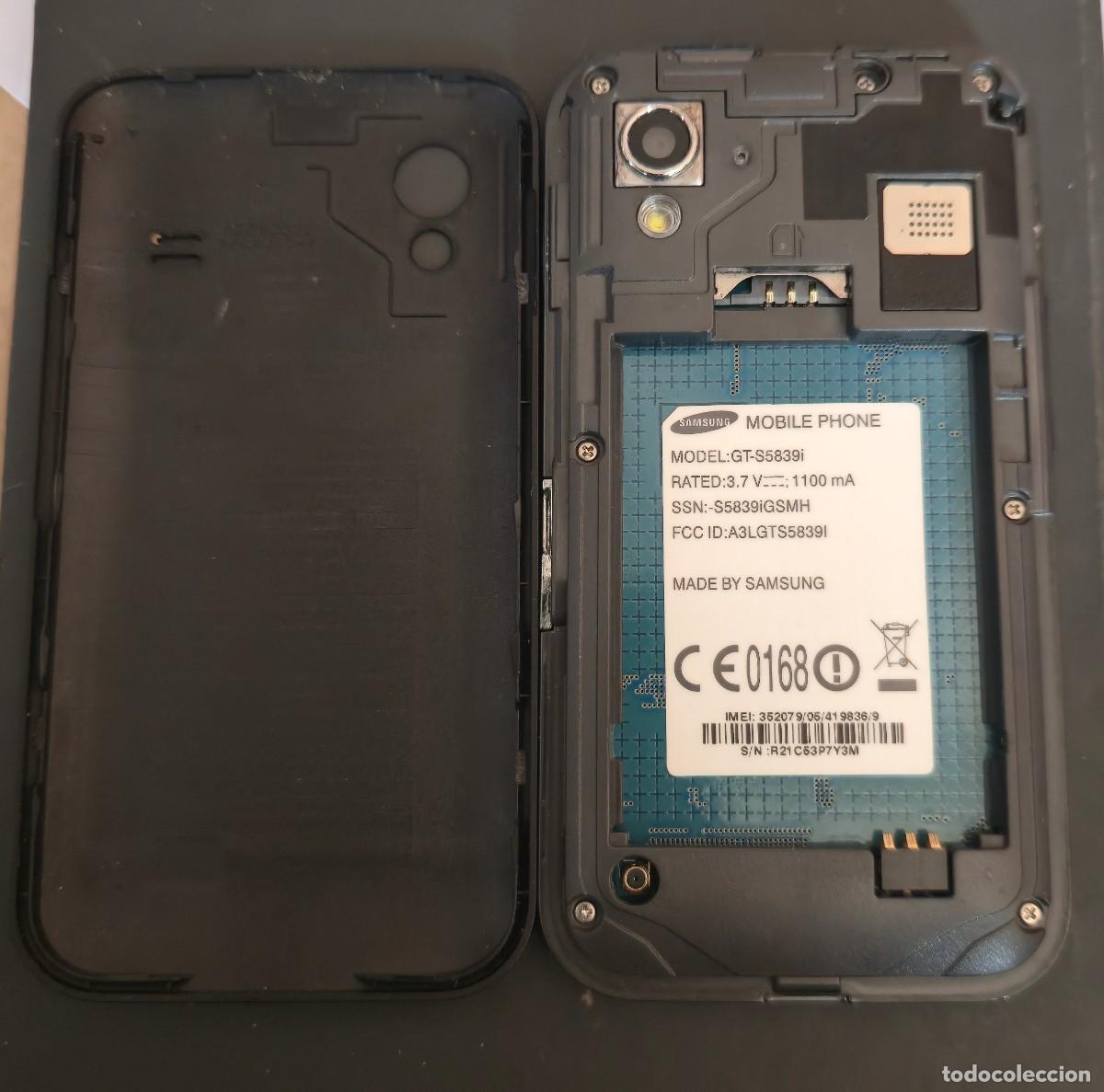Segunda mano: TELEFONO Samsung GT-S5839i - negro - Foto 2