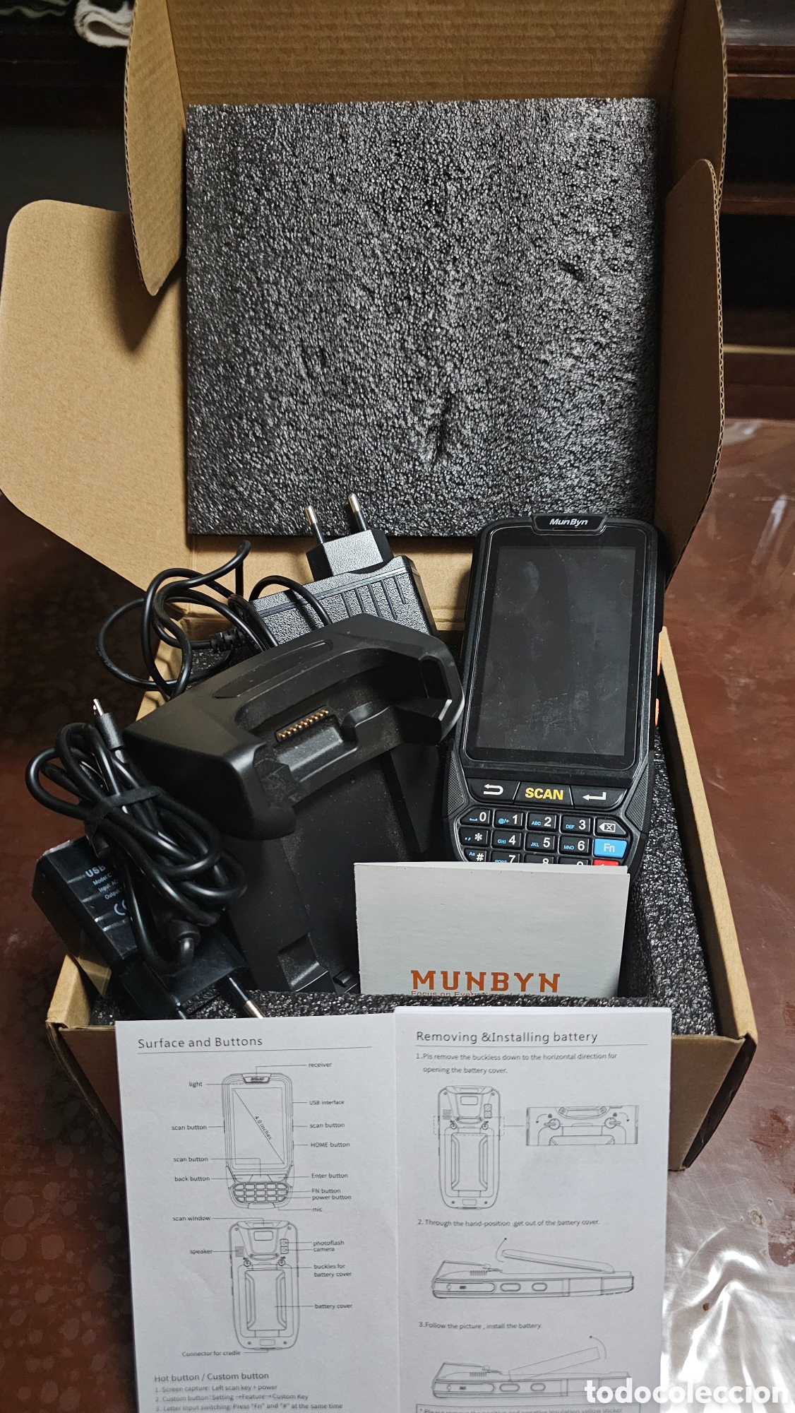 Segunda mano: Lector C&oacute;digo Barras Munbyn MU-IPDA018 - Foto 5