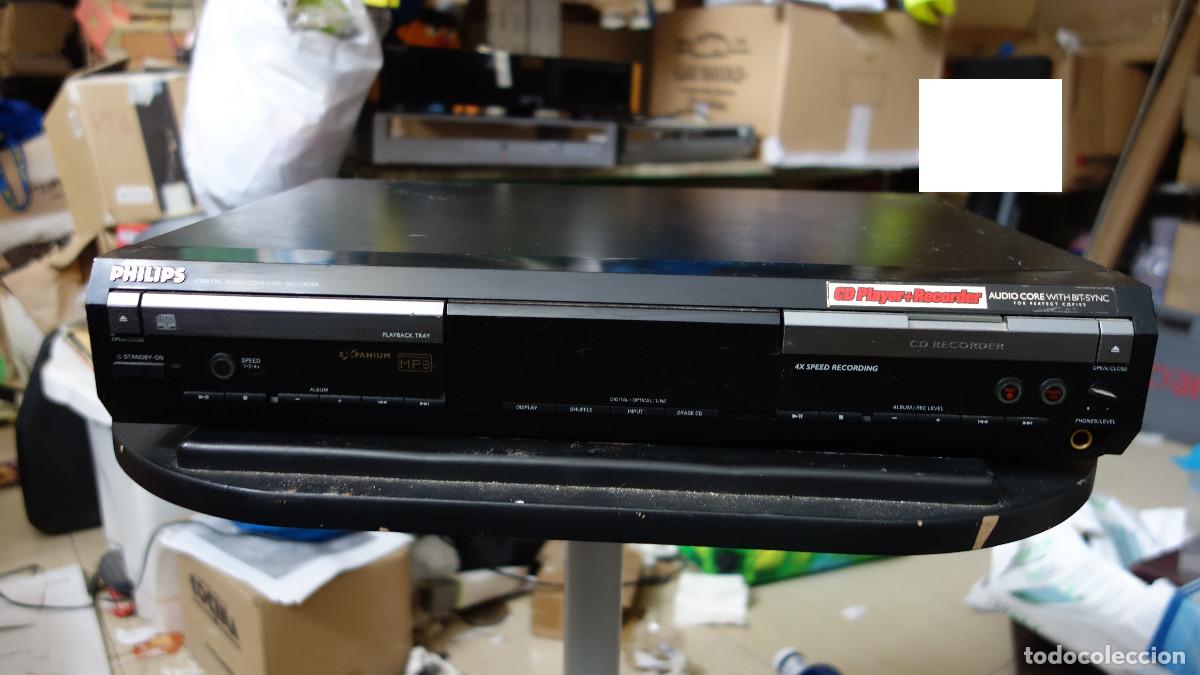 Segunda mano: REPRODUCTOR DE CD Y GRABADOR PHILIPS CDR795 - Foto 1