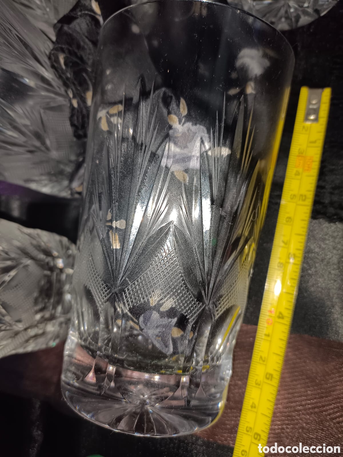 Segunda mano: Copas de cristal tallado para long drink - Foto 3