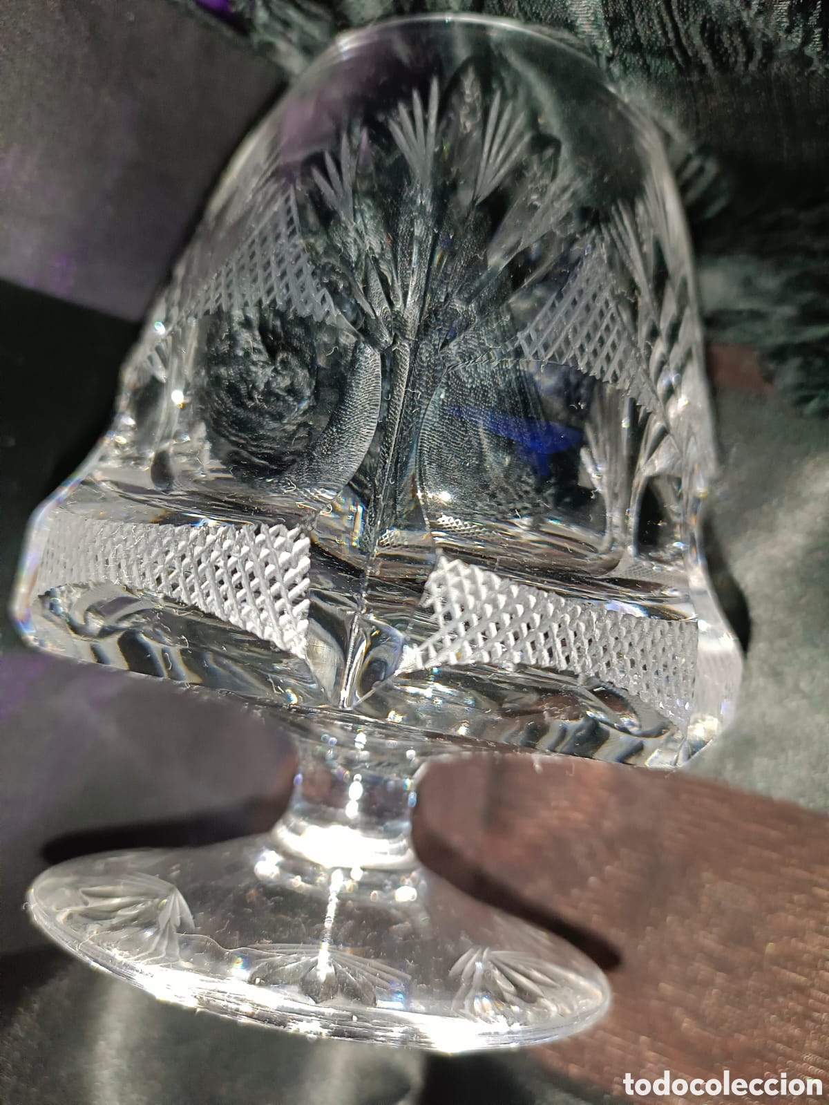 Segunda mano: Copas de cristal para co&ntilde;ac - Foto 2