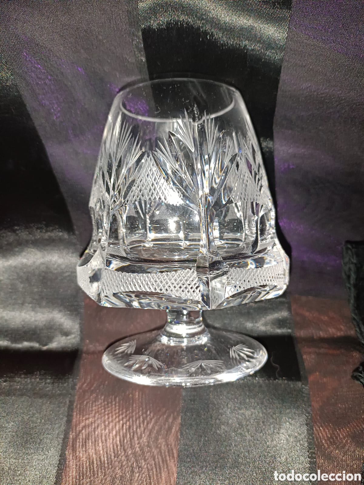 Segunda mano: Copas de cristal para co&ntilde;ac - Foto 1
