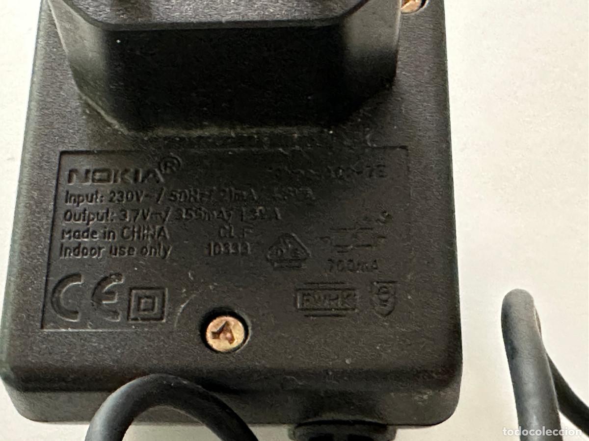 Segunda mano: CARGADOR NOKIA 3,7V, CONEXI&Oacute;N DC - Foto 1