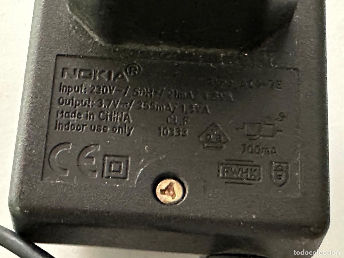 Segunda mano: CARGADOR NOKIA 3,7V, CONEXI&Oacute;N DC - Foto 4