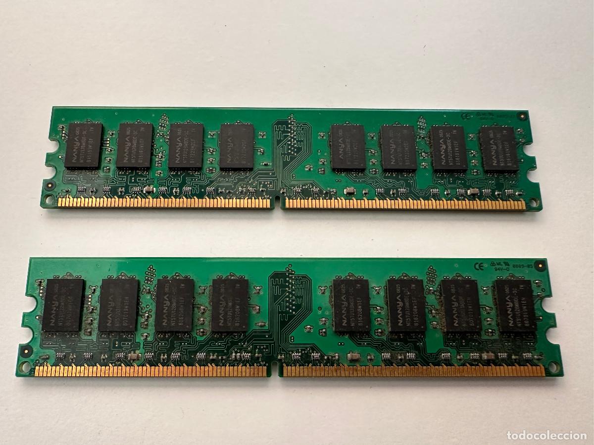 Segunda mano: 2 MODULOS DE MEMORIA KINGSTON DE 2G CADA UNO - Foto 2
