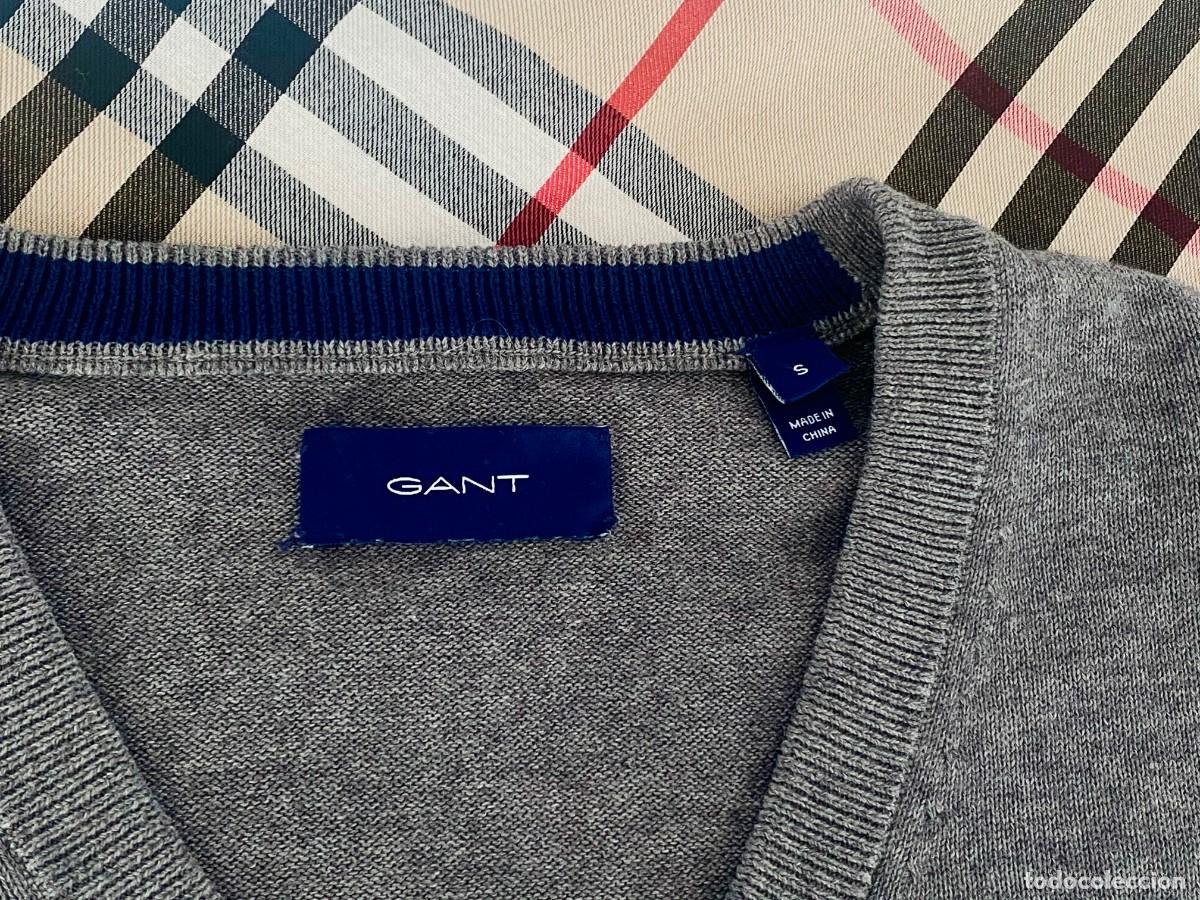 Segunda mano: Jersey S Gant Gris ORIGINAL env&iacute;o econ&oacute;mico - Foto 2