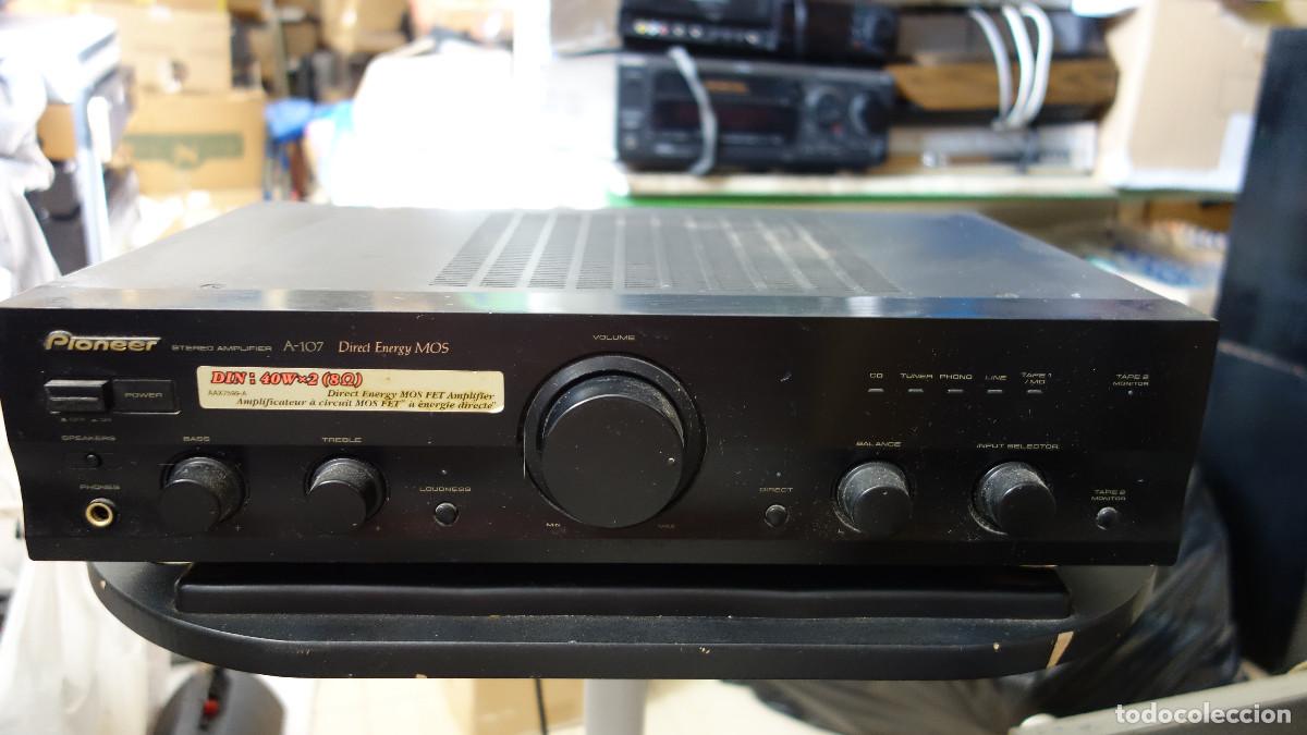 Segunda mano: AMPLIFICADOR PIONEER A-107 - Foto 1