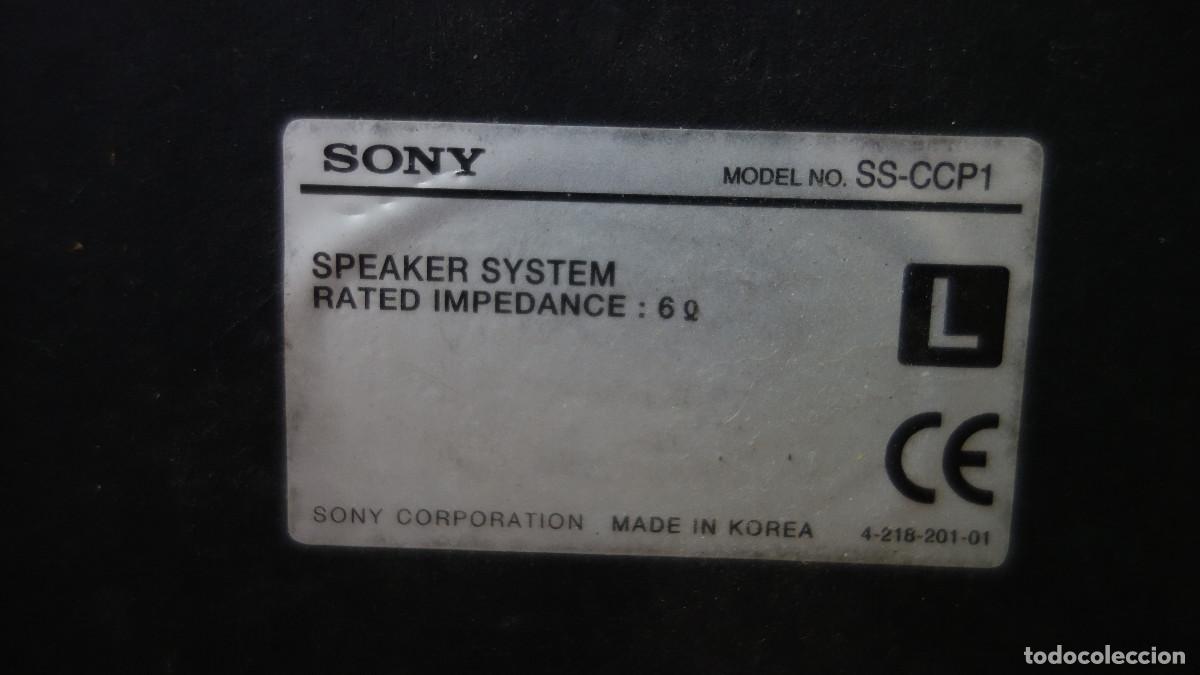 Segunda mano: PAREJA DE ALTAVOCES SONY SS-CCP1 - Foto 4