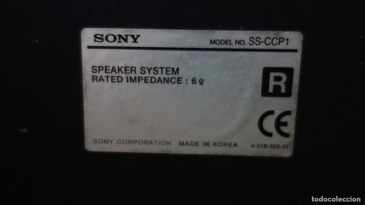 Segunda mano: PAREJA DE ALTAVOCES SONY SS-CCP1 - Foto 13