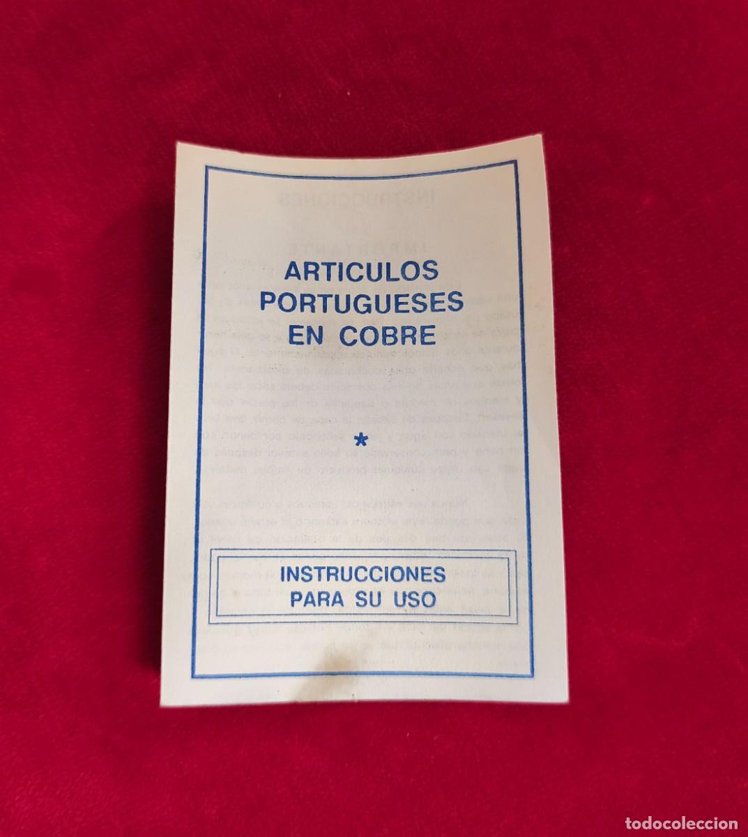 Segunda mano: TETERA PORTUGUESA DE COBRE - Foto 7