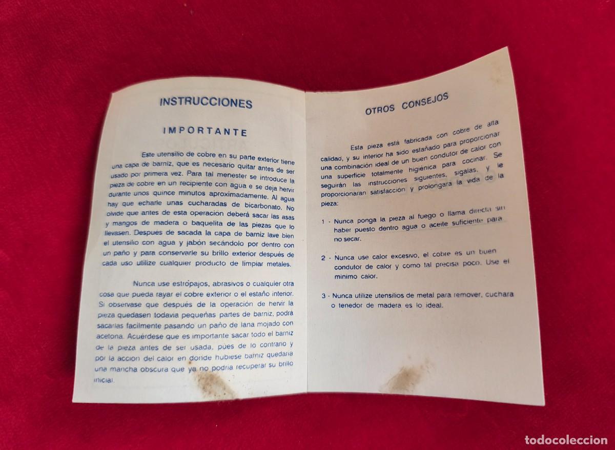 Segunda mano: TETERA PORTUGUESA DE COBRE - Foto 8
