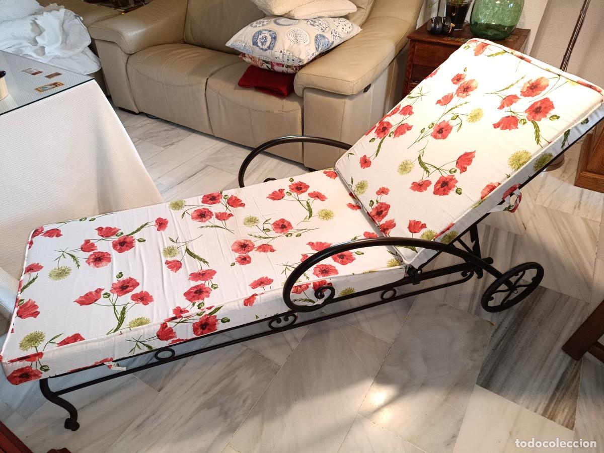 Segunda mano: Chaise longue en forja - Foto 1
