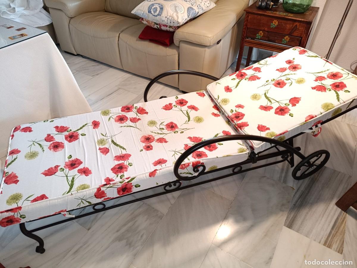 Segunda mano: Chaise longue en forja - Foto 2