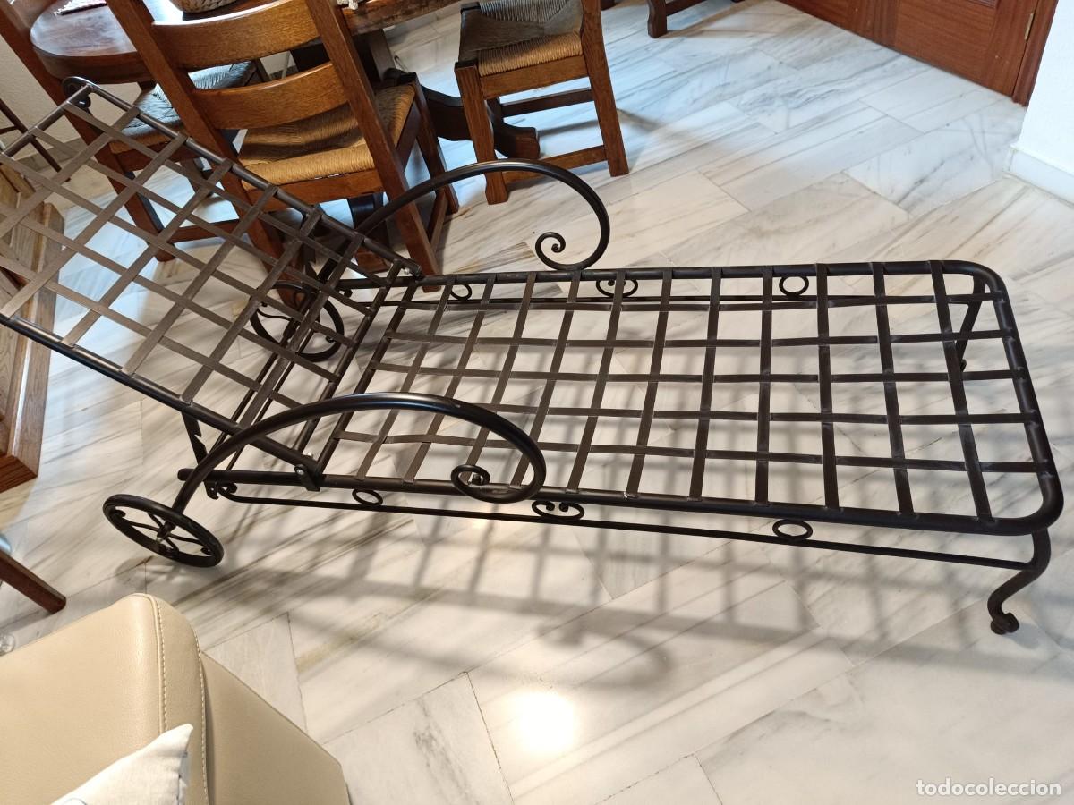 Segunda mano: Chaise longue en forja - Foto 4
