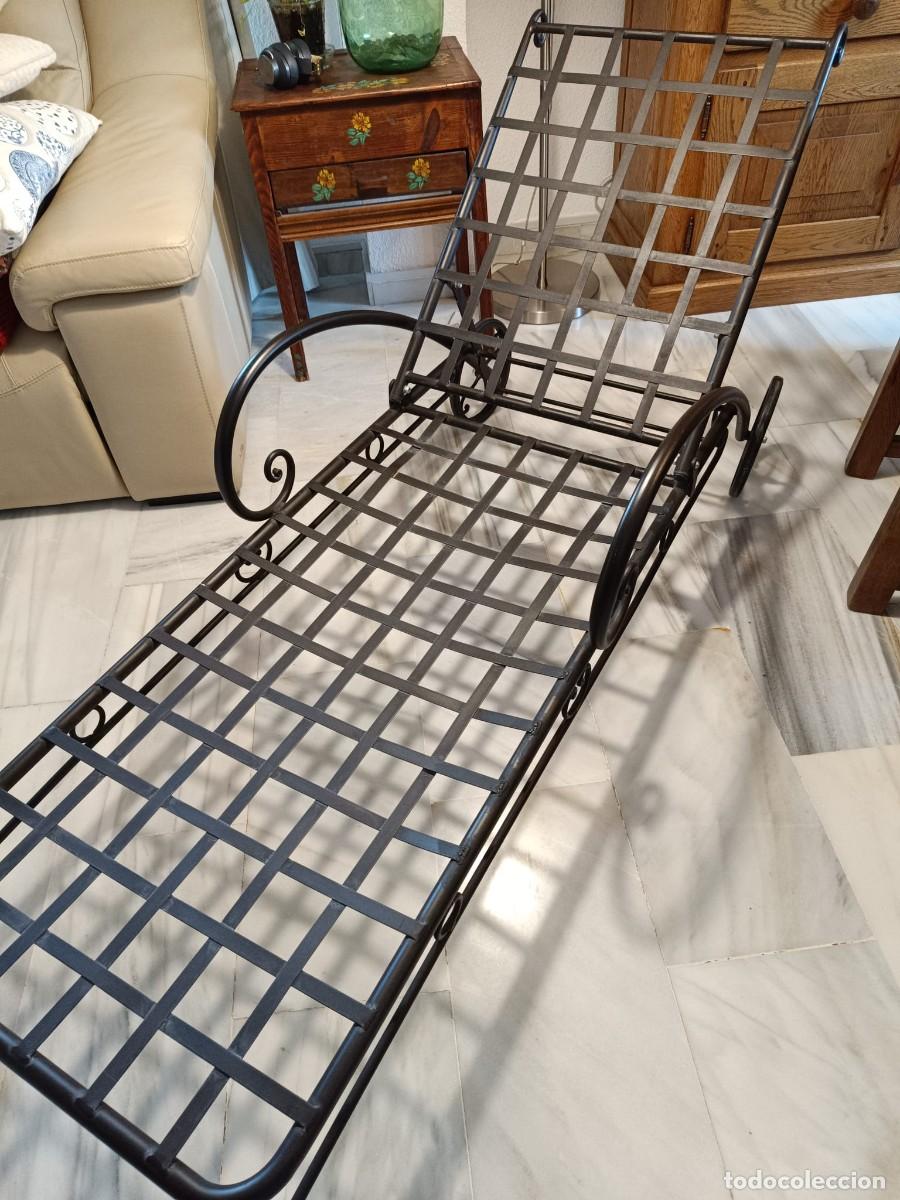 Segunda mano: Chaise longue en forja - Foto 5