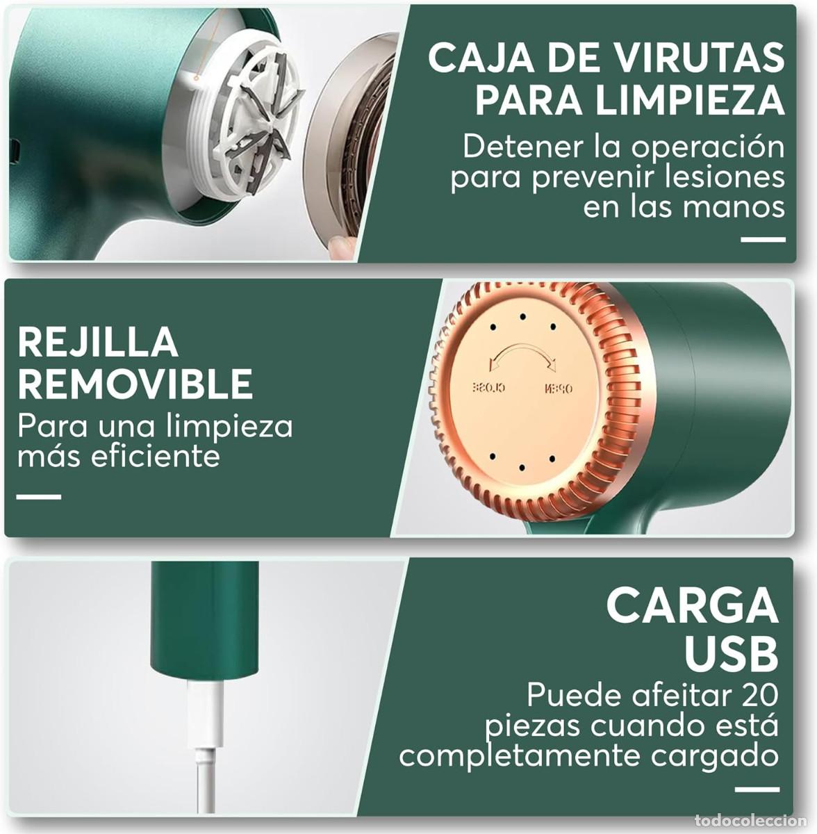 Segunda mano: Quitapelusas Electrico &ndash; 3 Velocidades - recargable USB - Foto 3